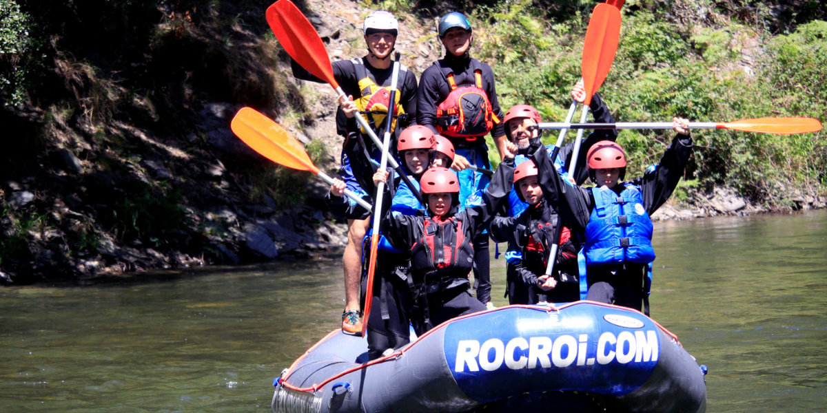 white water rafting in the pyrenees
